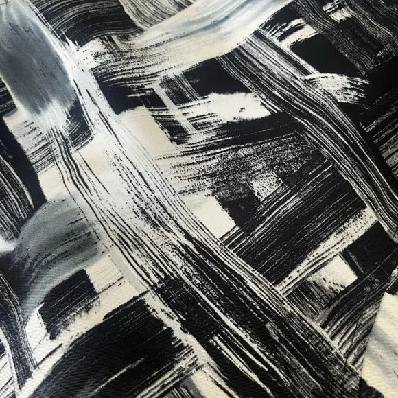 AB STUDIO summer business wear dress abstract paint size 12 - Picture 10 of 13